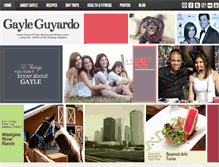 Tablet Screenshot of gayleguyardo.net